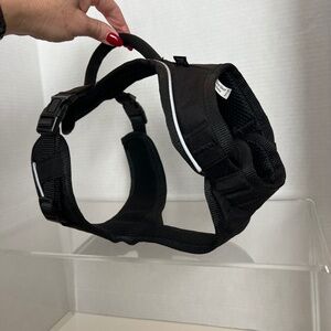 PetSafe EasySport Dog Harness Black Padded Reflective No-Pull Adjustable Vest S